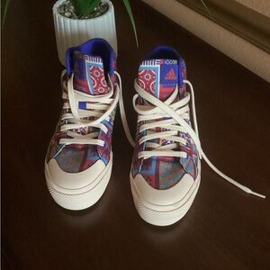 Farm Rio + Adidas Collab High-Top Sneakers in EXCELLENT condition. Never worn.